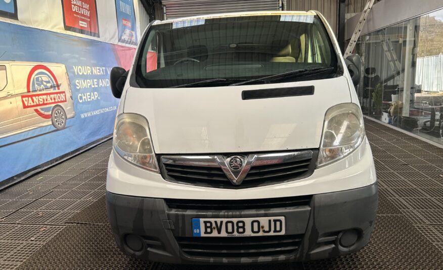 2008 VAUXHALL VIVARO 2900 CDTI LWB