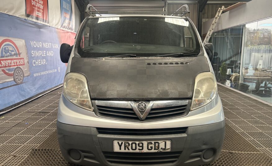 2009 VAUXHALL VIVARO 2900 D/C LWB