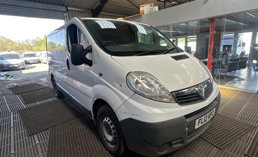 2012 Vauxhall Vivaro Vivaro 2700 CDTi ecoFLEX 113 SWB