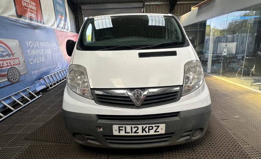 2012 Vauxhall Vivaro Vivaro 2700 CDTi ecoFLEX 113 SWB