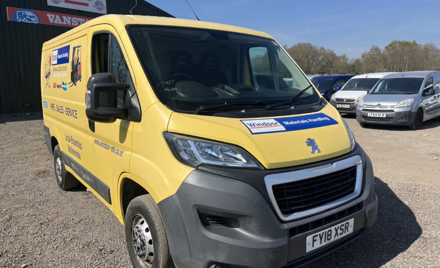 2018 Peugeot Boxer Boxer 333 L1H1 Blue HDi