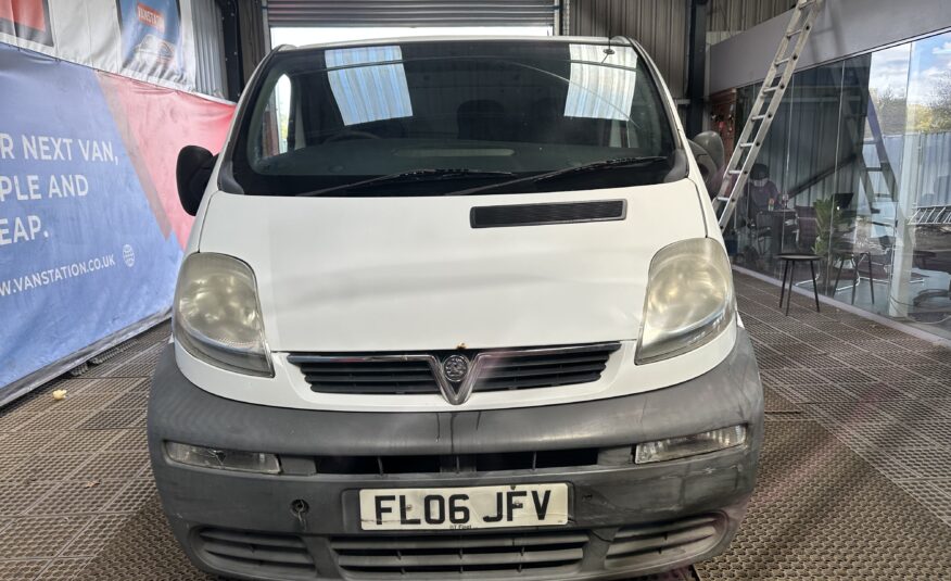 2006 Vauxhall Vivaro Vivaro 2900 DI SWB