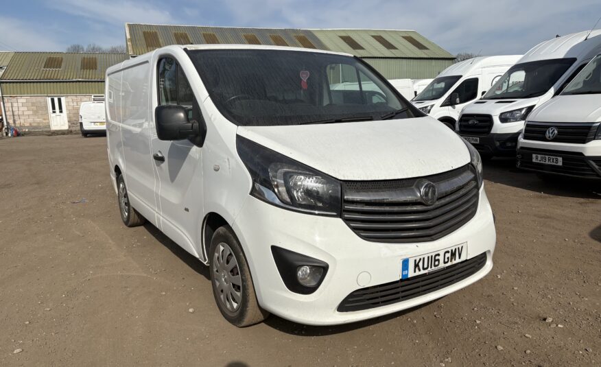 2016 Vauxhall Vivaro Vivaro 2700 Sportive CDTI