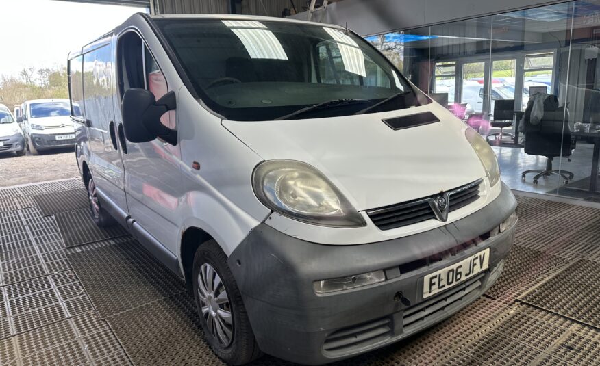 2006 Vauxhall Vivaro Vivaro 2900 DI SWB