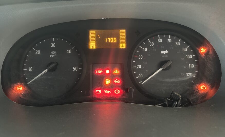 2009 VAUXHALL VIVARO 2900 D/C LWB
