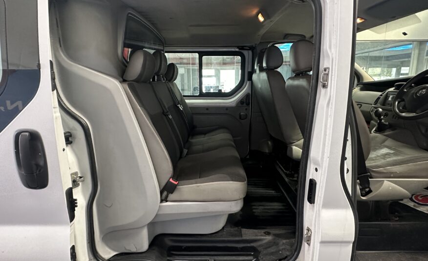 2010 Vauxhall Vivaro Vivaro 2900 Double Cab LWB