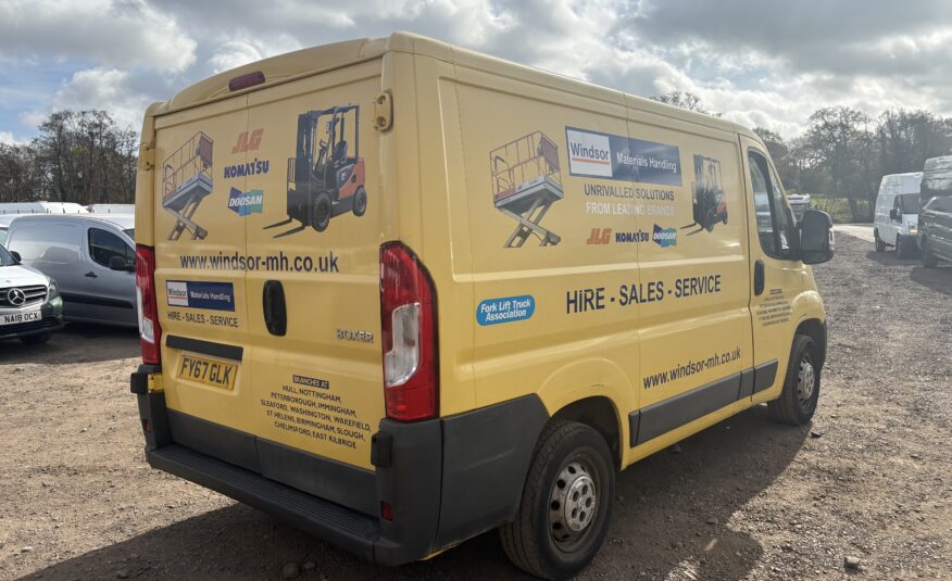 2017 Peugeot Boxer Boxer 333 L1H1 Blue HDi