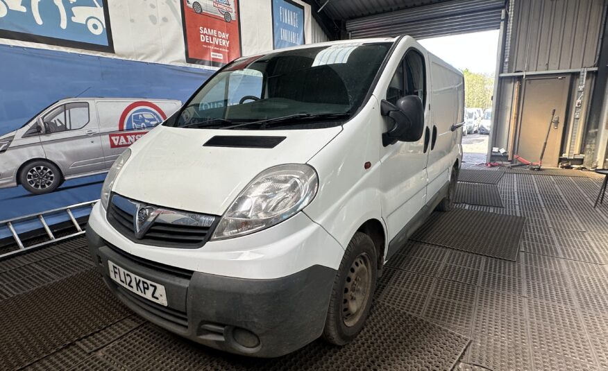 2012 Vauxhall Vivaro Vivaro 2700 CDTi ecoFLEX 113 SWB
