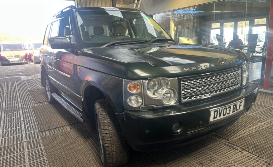 2003 LAND RANGE ROVER HSE TD6 AUTO