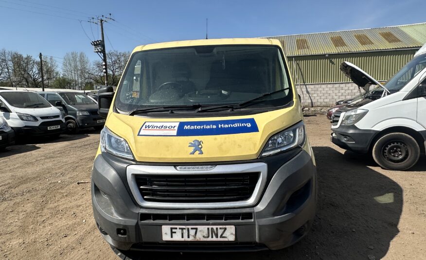 2017 Peugeot Boxer Boxer 333 L1H1 Blue HDi