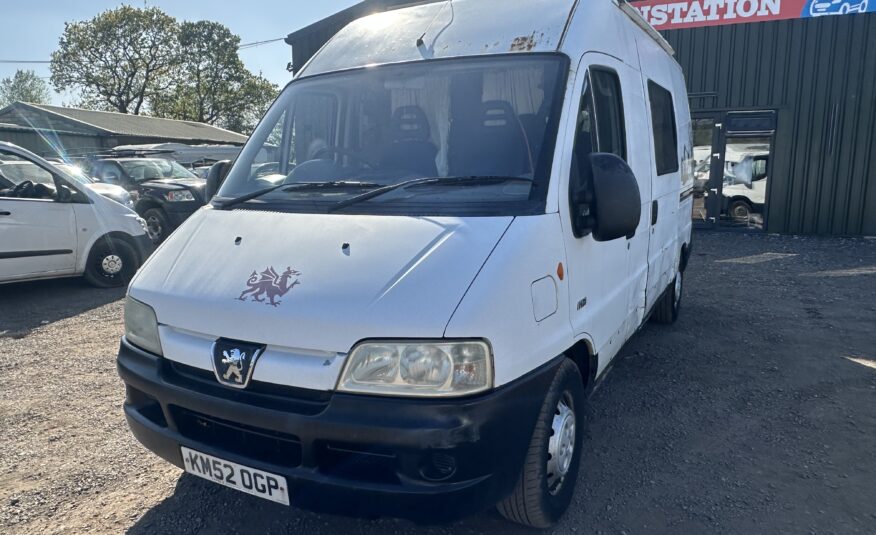 2002 Peugeot Boxer Boxer 350 LX LWB HDi