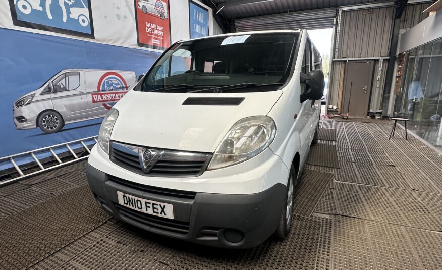 2010 Vauxhall Vivaro Vivaro 2900 Double Cab LWB