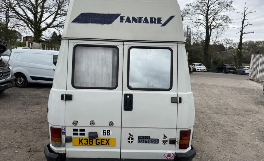 1992 Talbot Express Express 1000 P