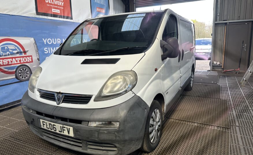 2006 Vauxhall Vivaro Vivaro 2900 DI SWB