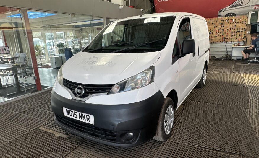 2015 NISSAN NV200 ACENTA DCI ACENTA DCI