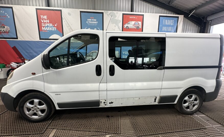 2010 Vauxhall Vivaro Vivaro 2900 Double Cab LWB