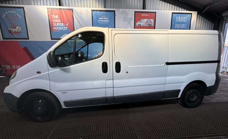 2008 VAUXHALL VIVARO 2900 CDTI LWB