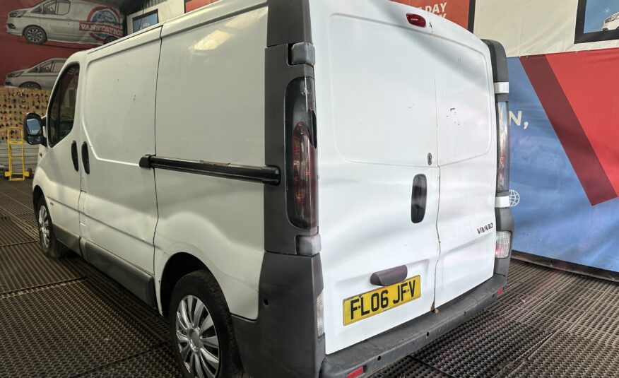 2006 Vauxhall Vivaro Vivaro 2900 DI SWB