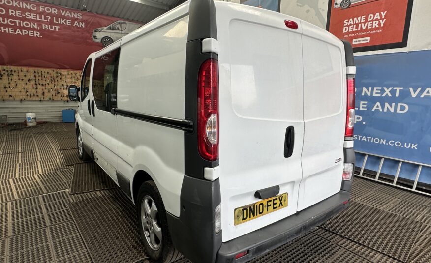 2010 Vauxhall Vivaro Vivaro 2900 Double Cab LWB