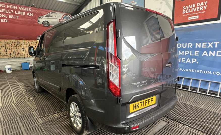2021 FORD TRANSIT CUSTOM 280LIMITD EBLUE