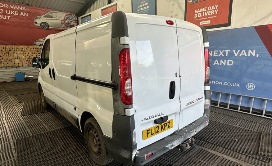 2012 Vauxhall Vivaro Vivaro 2700 CDTi ecoFLEX 113 SWB