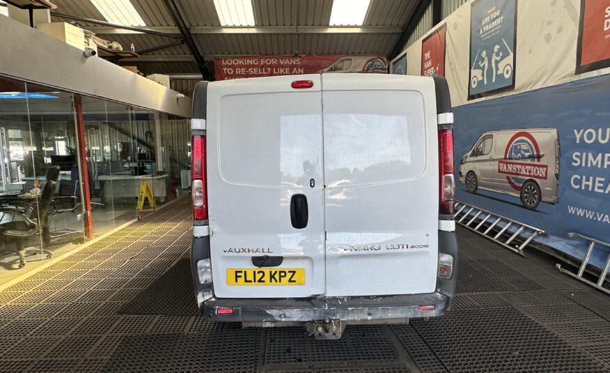 2012 Vauxhall Vivaro Vivaro 2700 CDTi ecoFLEX 113 SWB