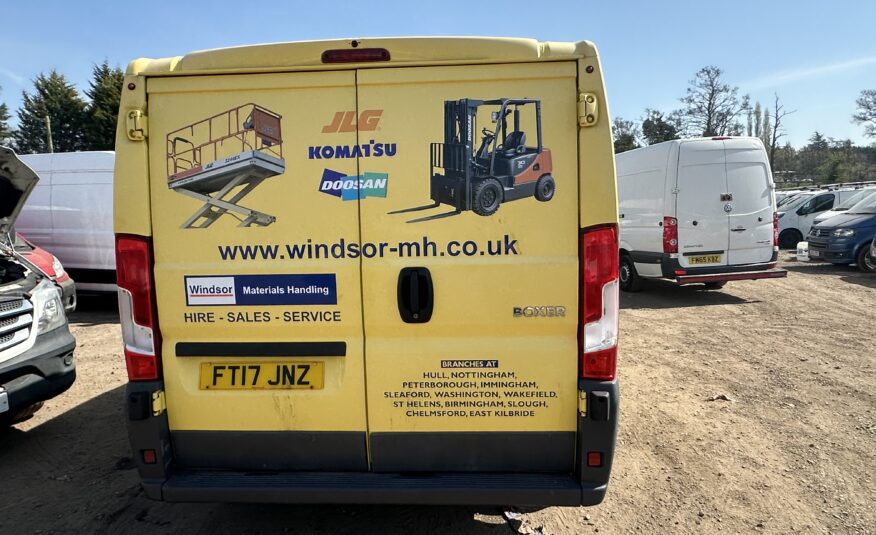 2017 Peugeot Boxer Boxer 333 L1H1 Blue HDi