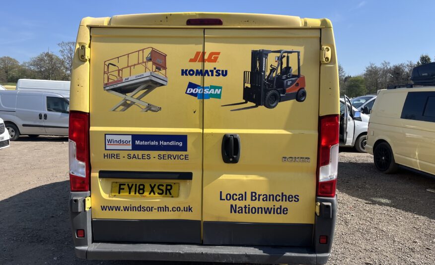 2018 Peugeot Boxer Boxer 333 L1H1 Blue HDi