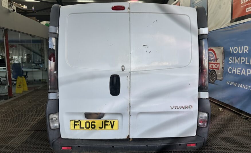 2006 Vauxhall Vivaro Vivaro 2900 DI SWB