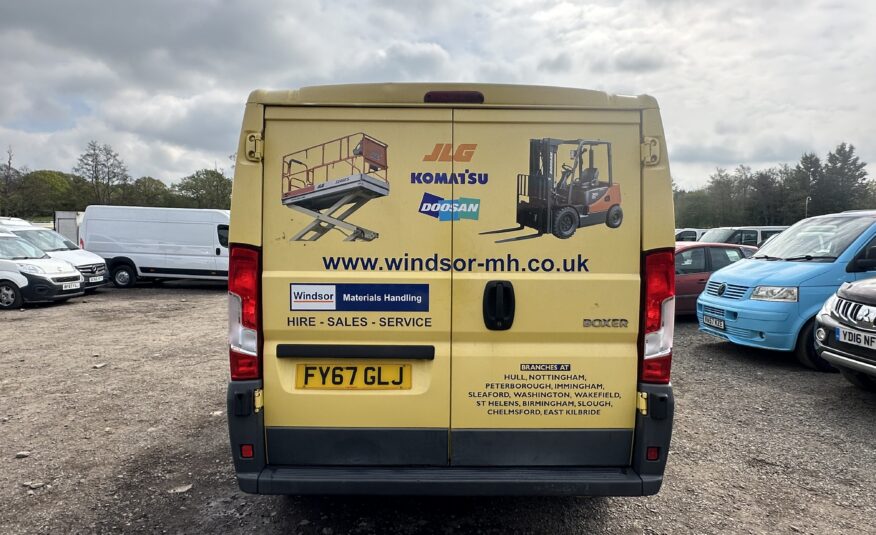 2017 Peugeot Boxer Boxer 333 L1H1 Blue HDi