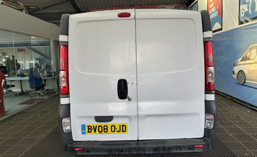 2008 VAUXHALL VIVARO 2900 CDTI LWB