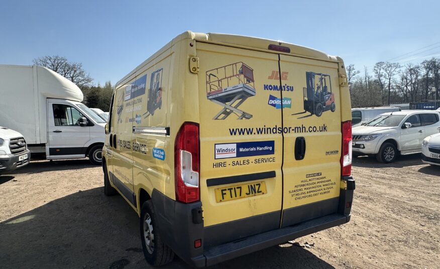 2017 Peugeot Boxer Boxer 333 L1H1 Blue HDi