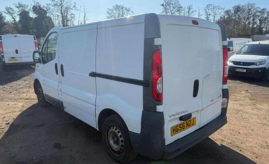 2006 VAUXHALL VIVARO 2700 CDTI SWB