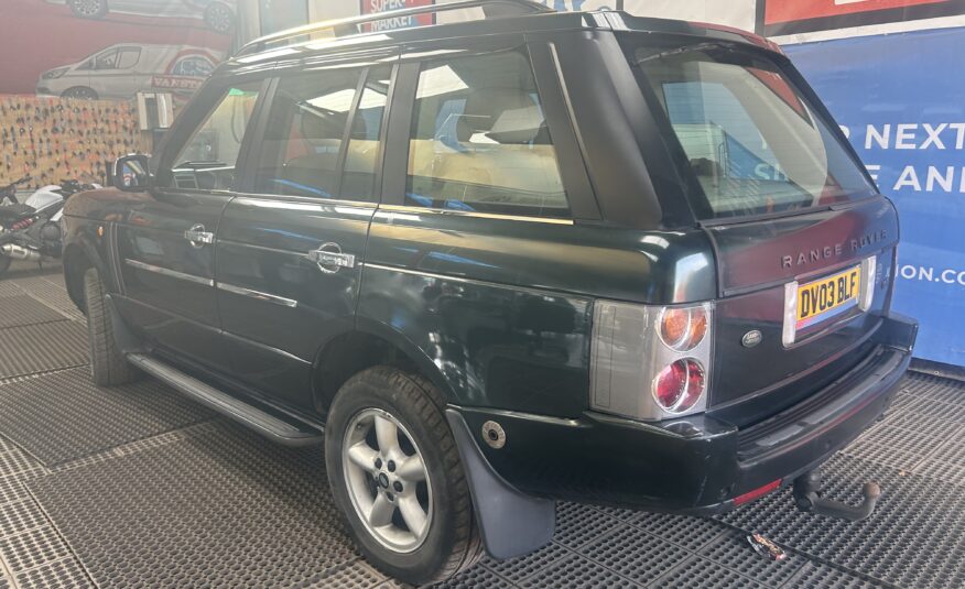 2003 LAND RANGE ROVER HSE TD6 AUTO