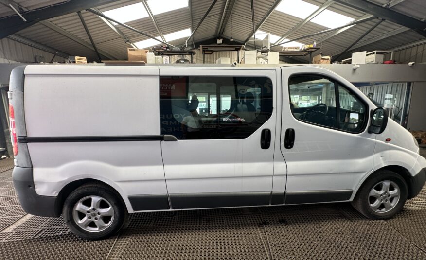 2010 Vauxhall Vivaro Vivaro 2900 Double Cab LWB