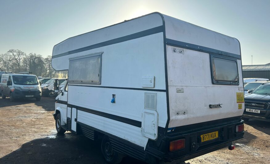 1985 FIAT CAMPER NOT RECORDED