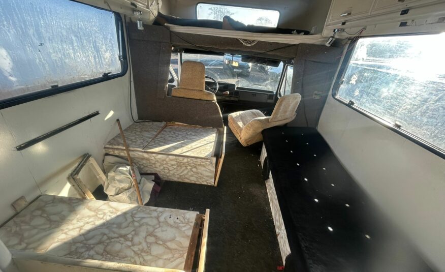 1985 FIAT CAMPER NOT RECORDED
