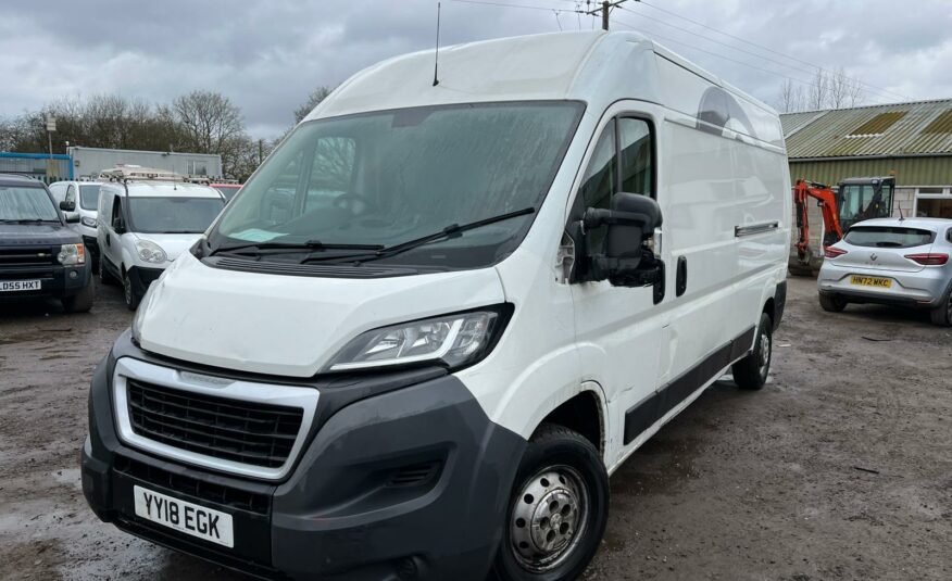 2018 PEUGEOT BOXER 335 PRO L3H2 BLUE HDI