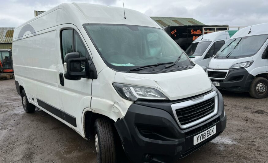 2018 PEUGEOT BOXER 335 PRO L3H2 BLUE HDI