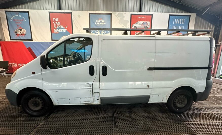 2011 VAUXHALL VIVARO 2900 CDTI 113 LWB