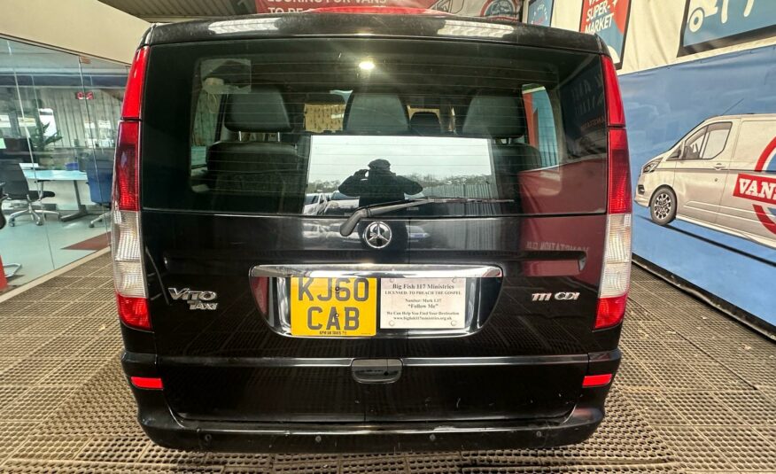 2010 MERCEDES VITO 111 CDI TAXI RWS A