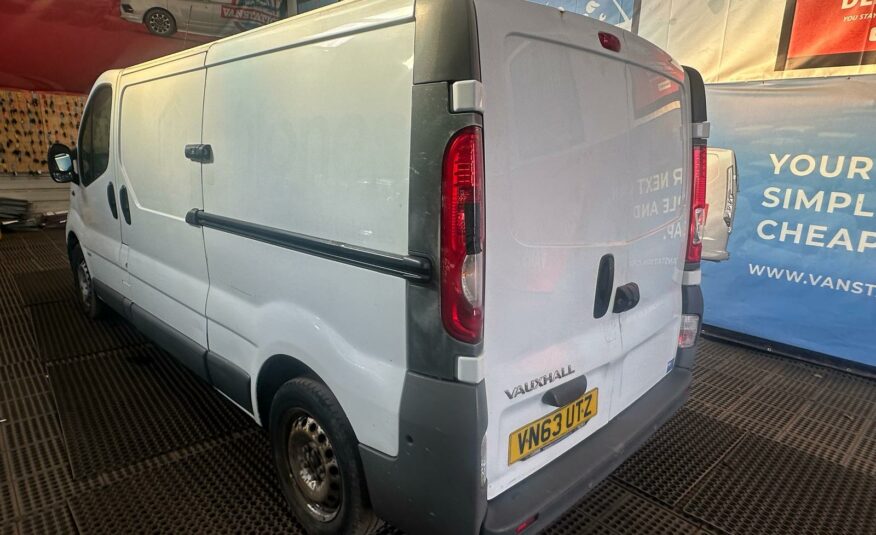 2013 VAUXHALL VIVARO 2900 CDTI LWB