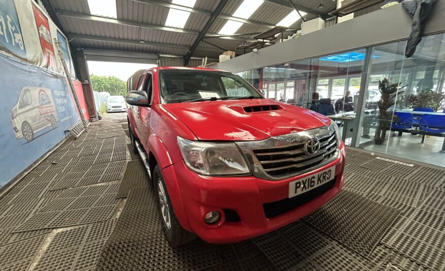 2016 TOYOTA HILUX INVINCIBLE D-4D 4X4 DCB INVINCIBLE D-4D 4X4 DCB