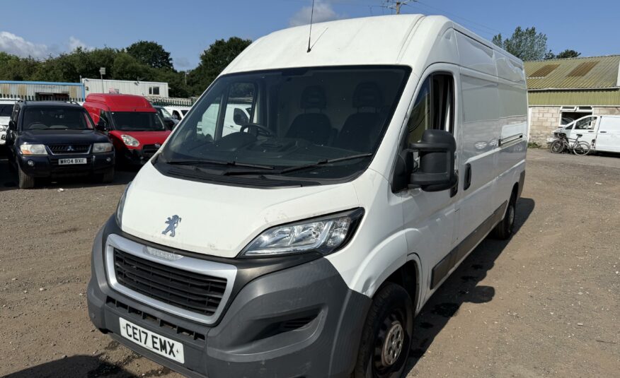 2017 PEUGEOT BOXER 335 PRO L3H2 BLUE HDI