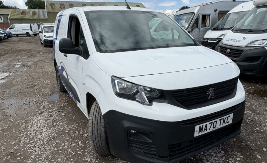 2020 PEUGEOT PARTNER PROFESSIONAL L1 BHDI