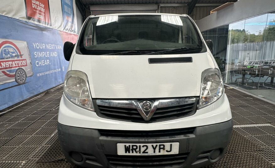 2012 VAUXHALL VIVARO 2700 CDTI 113 SWB