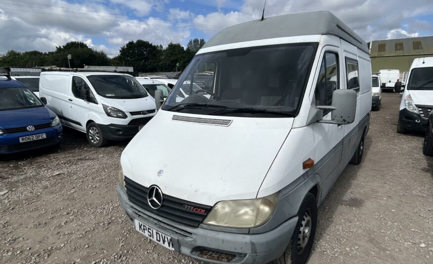 2001 MERCEDES SPRINTER 311 CDI MWB 311 CDI MWB