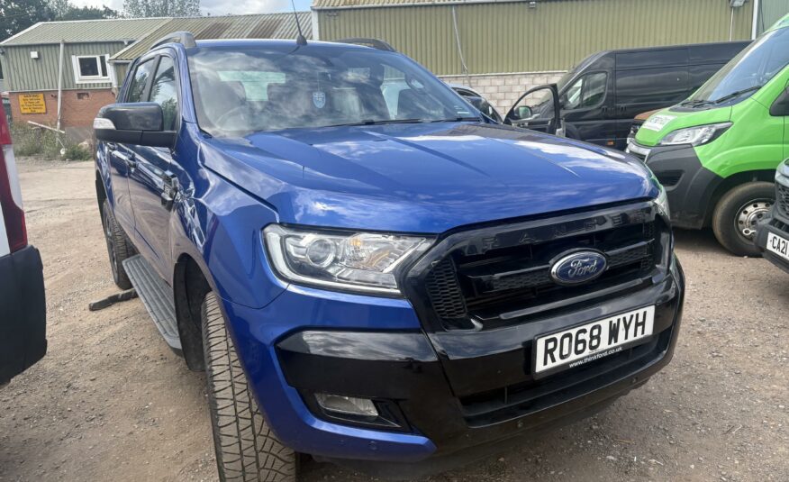 2018 FORD RANGER WILDTRAK 4X4 DCB TDCI A