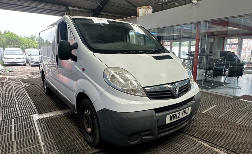 2012 VAUXHALL VIVARO 2700 CDTI 113 SWB