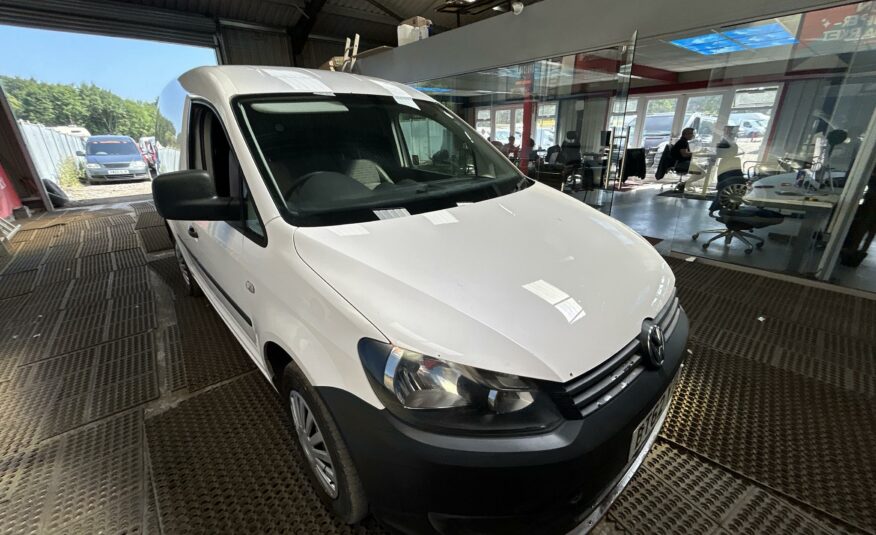 2013 VOLKSWAGEN CADDY C20 PLUS TDI 102